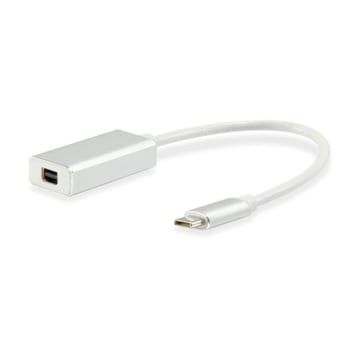 Equipar USB-C macho para adaptador fêmea Mini DisplayPort - Equip EQ133457