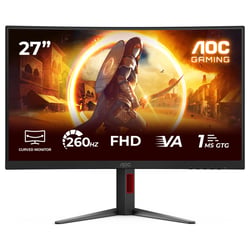 AOC MONITOR VA 27" 16:9 FHD CURVO 1MS 260HZ HDMI DP HAS C27G4Z2 - AOC C27G4Z2