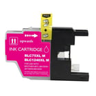 Brother LC1240XL/LC1220XL/LC1280XL Magenta Cartucho de Tinta Genérico - Substitui LC1240M/LC1220M/LC1280XLM - BI-LC1240XLMG