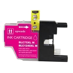 Brother LC1240XL/LC1220XL/LC1280XL Magenta Cartucho de Tinta Genérico - Substitui LC1240M/LC1220M/LC1280XLM - BI-LC1240XLMG