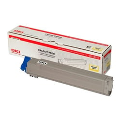 Toner C9600/9650/C9800/C9850 Amarelo - Oki 42918913