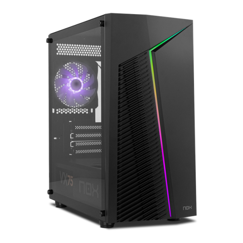 Caixa Nox Infinity Zeta RGB M-ATX - Nox NXINFTYZETA