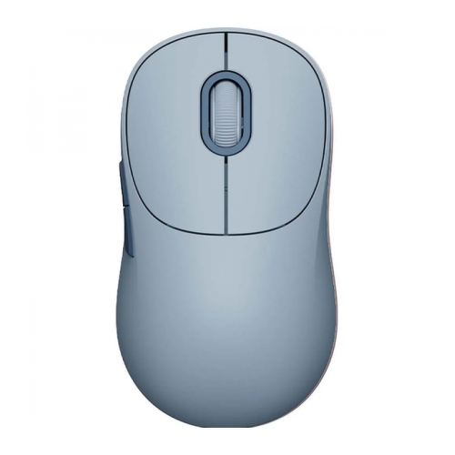 Xiaomi Wireless Mouse 3 Rato sem fios com adaptador de 2,4 GHz e Bluetooth 1200 dpi - 5 botões - Utilização com a mão direita - Cor azul - Xiaomi 293782