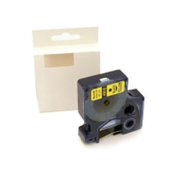 Fita Gravacao Dymo 12mmx7m Texto Preto / Fundo Amarelo (45018) - Dymo 12745018