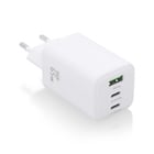 Carregador Aisens USB-C 65W - Alta eficiência energética - Tecnologia AI - Carregamento rápido e seguro - 3 portas USB - Compatível com vários dispositivos - Aisens 284897