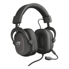 Trust Gaming GXT 414 Auscultador Zamak com microfone - Microfone flexível - Banda para a cabeça ajustável - Almofadas largas para os ouvidos - Altifalantes de 53 mm - Cabo entrançado de 1 m - Preto - Trust 23310