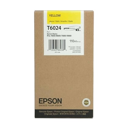 Epson Tinteiro Amarelo T602400 - Epson C13T602400
