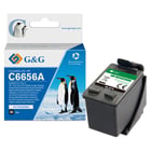 Cartucho de tinta remanufaturado G&G HP 56 preto - Substitui C6656GE/C6656AE - HP GG-56