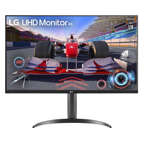 LG MONITOR VA 32" (31.5") 16:9 UHD 4K 60HZ 4MS HDMI DP HAS COLUNAS 32UR550K-B - LG 32UR550K-B.AEU