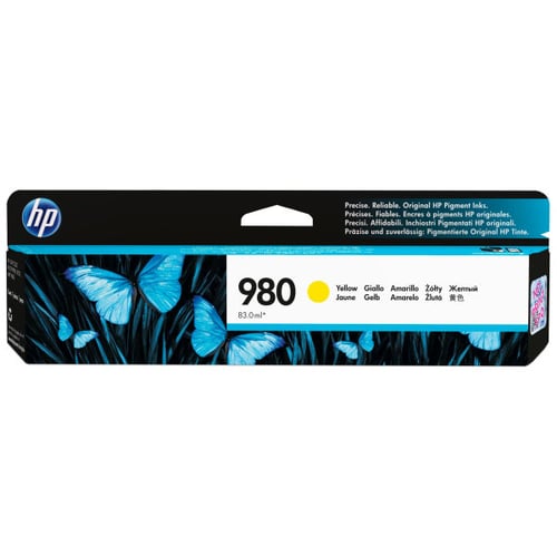 HP Tinteiro original 980 Amarelo - D8J09A