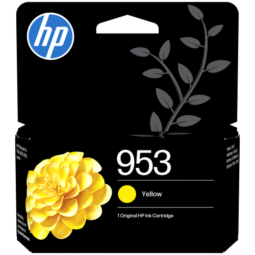 HP 953 Yellow Original Ink Cartridge - HP F6U14AE#LS1