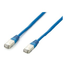 EQUIP CHICOTE CAT.6A PLATINUM S/FTP, 2.0M, BLUE - Equip 605631