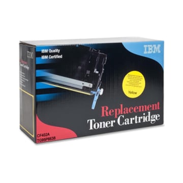 Toner IBM para HP 201A Amarelo CF402A 1400 Pág. - Ibm IBMTG95P6638