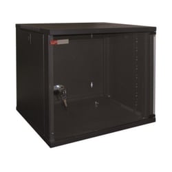 WP RACK BASTIDOR MURAL 19" RWA SERIES 12U 540x450x580 BLACK RAL 9005 - WP Rack WPN-RWA-12604-B