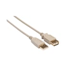 Cabo USB 2.0 Macho / Fêmea Cobre 1,8m Branco - Velleman VELPAC603B018N