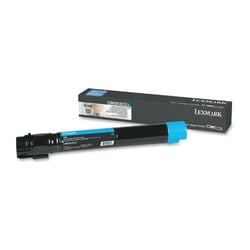 Toner LEXMARK C950X2CG Ciano 22K a 5% - C950 - Lexmark C950X2CG