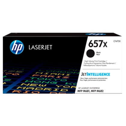 HP Toner LaserJet Original 657X Preto de elevado rendimento - CF470X