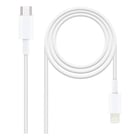 Nanocabo USB-C Macho para Lightning Macho 50cm - Nanocable 10.10.0600