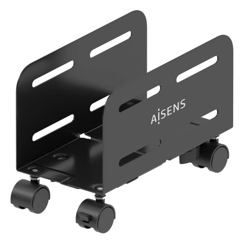 Suporte de chão metálico ajustável para CPU da Aisens - Preto - Aisens 238097