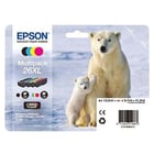Epson Polar bear Multipack de 4 cores Série 26XL Urso Polar Tinta Claria Premium - Epson C13T26364010