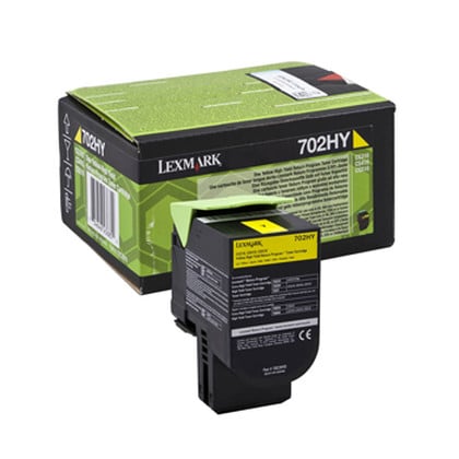Lexmark 702HK R toner 1 unidade(s) Original Preto - Lexmark 70C2HK0