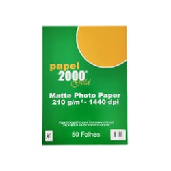 Papel 210gr Fotografico Matte A4 p/ InkJet 50Fls - Neutral 181Z17974