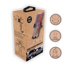 TechOneTech Suporte para Smartphone para automóvel para Smartphones até 6,5" por gravidade - Suporte de saída ventilado - TechOneTech 202601