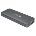 Caixa Externa Tooq SSD M2 NGFF USB-C - Cinzento - Tooq TQE-2281G