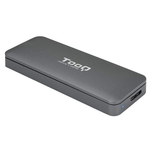 Caixa Externa Tooq SSD M2 NGFF USB-C - Cinzento - Tooq TQE-2281G