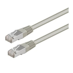 Equipar Cabo de Rede UTP Cat 5e - Patch Cord de 5m - Cor Bege - Equip EQ825414