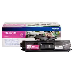 Toner Magenta Duração estimada: 1.500 Pág. segundo ISO/IEC19798 - Brother TN321M
