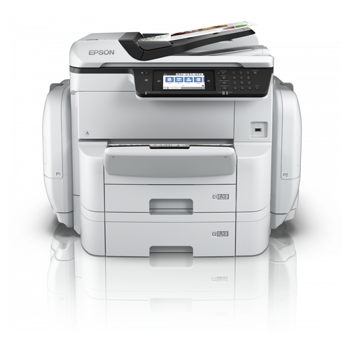 Epson WorkForce Pro WF-C869RDTWF EPP, Jato de tinta, Impressão a cores, 4800 x 1200 DPI, A3+, Impressão directa, Branco - Epson C11CF34401LL