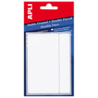 Etiquetas Duplas Frontais Apli Branco 53.0 x 82.0mm - APLI 207811