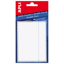 Etiquetas Duplas Frontais Apli Branco 53.0 x 82.0mm - APLI 207811