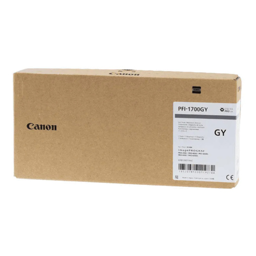 Tinteiro Canon PFI-1700 Cinzento 0781C001 700ml - Canon CANPFI1700GY