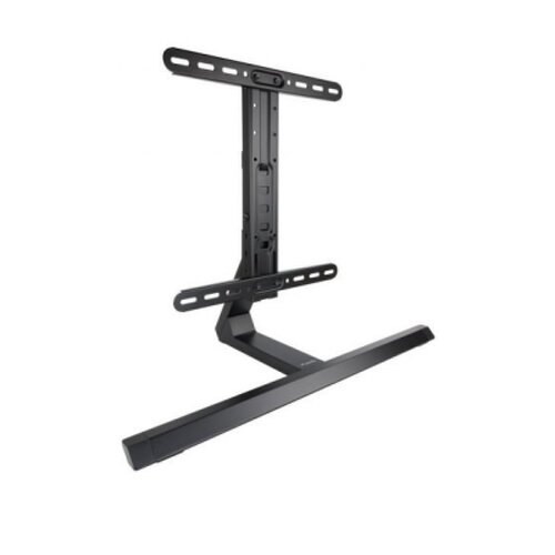 Suporte de mesa para TV Tooq 32"-65" - Gestão de cabos - Peso máximo 40Kg - VESA 400X400mm - Fabricado em alumínio - Preto - Tooq 142914