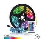 Fita LED Elbat RGB 12V 1600lm - 30 Led por metro - Controlo remoto - Comprimento 3m - Elbat EB0401