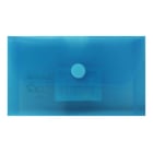 Bolsa Envelope 105x65mm Fecho Velcro Plástico Azul - Outras 1003880