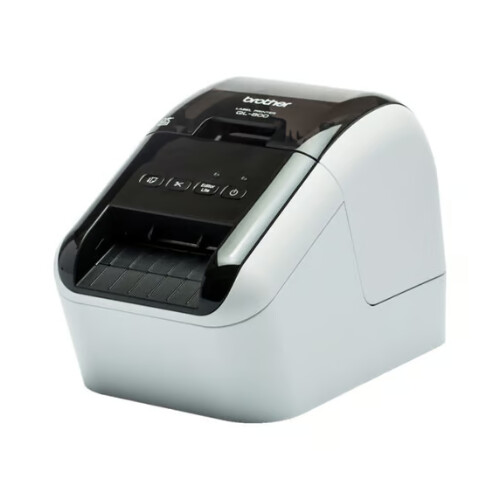 QL-800 - Impressora de etiquetas profissional tecnologia térmica direta e impressão a preto e vermelho, 93 etiquetas/min - Largura: fita até 62mm - Brother QL800