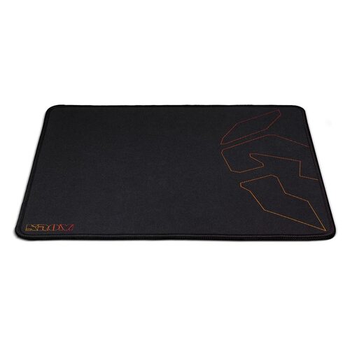Tapete de rato gaming Krom Knout Kontrol - Superfície em microfibra - Base em borracha - 30x27x0.3 cm - Preto - Krom NXKromKNTKNTRL