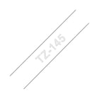 Fita Laminada 18mmx8mts Fundo Transparente / Texto Branco - Brother BROTZ145