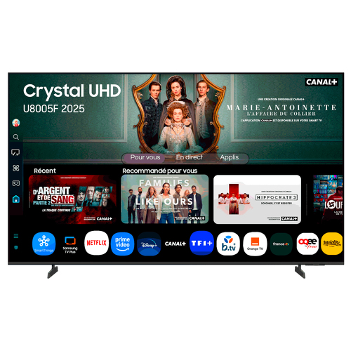 SAMSUNG LED TV 85" U8005 4K UHD SMART TV HDR PLANA 2025 - Samsung TU85U8005FUXXC