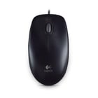 Logitech B100 USB Mouse 800dpi - 3 botões - Uso ambidestro - Cabo de 1,80 m - Preto - Logitech 910-003357