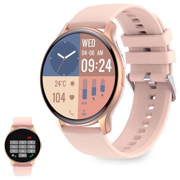 Ksix Smartwatch Core Amoled - Monitorização do ritmo cardíaco - Monitorização do sono - Rosa - Ksix 244342