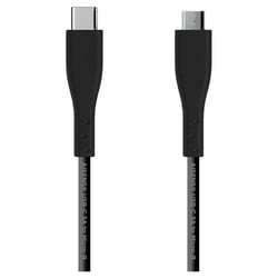 Cabo Aisens USB 2.0 3A - Tipo USB-C/M-Micro B/M - 1,0 m - Preto - Aisens A107-0349