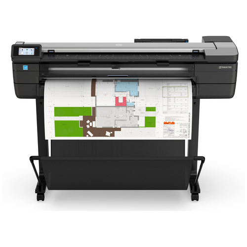 HP Designjet T830 36-in Multifunction Printer, Jato de tinta térmico, 2400 x 1200 DPI, CALS G4, HP-GL/2, HP-RTL, JPEG, TIFF, URF, Ciano, Magenta, Preto mate, Amarelo, 82 pph, Cópia a cores - HP F9A30DB19