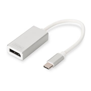 DIGITUS ADAPTADOR USB-C TO DISPLAYPORT 4K (3840x2160) - DIGITUS DA-70844