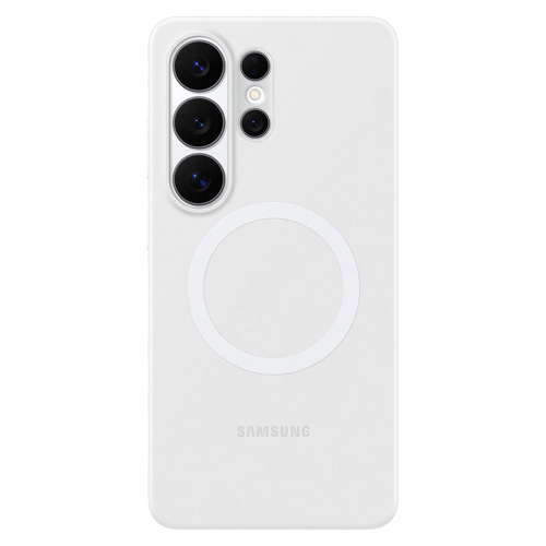Samsung Capa magnética de silicone para Galaxy S26 Ultra, branca - Samsung EF-ES948CWEGWW