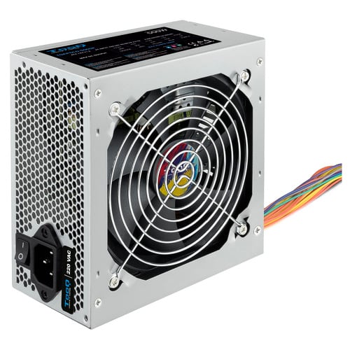 Tooq ATX 500W com fonte de alimentação PFC ativa - Tooq TQAPOLO-500SP