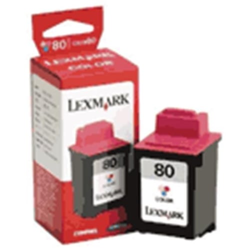 Lexmark 80 Colour Print Cartridge tinteiro Original - Lexmark 12A1980